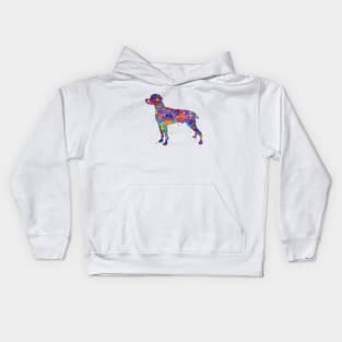 Weimaraner Dog Kids Hoodie